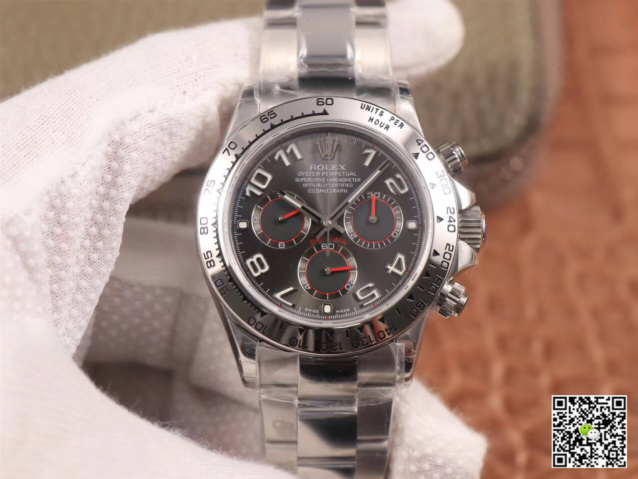 Best Replica Replica Rolex Daytona Cosmograph 116509 1:1 Best Edition JH Factory Black Dial - Colareps