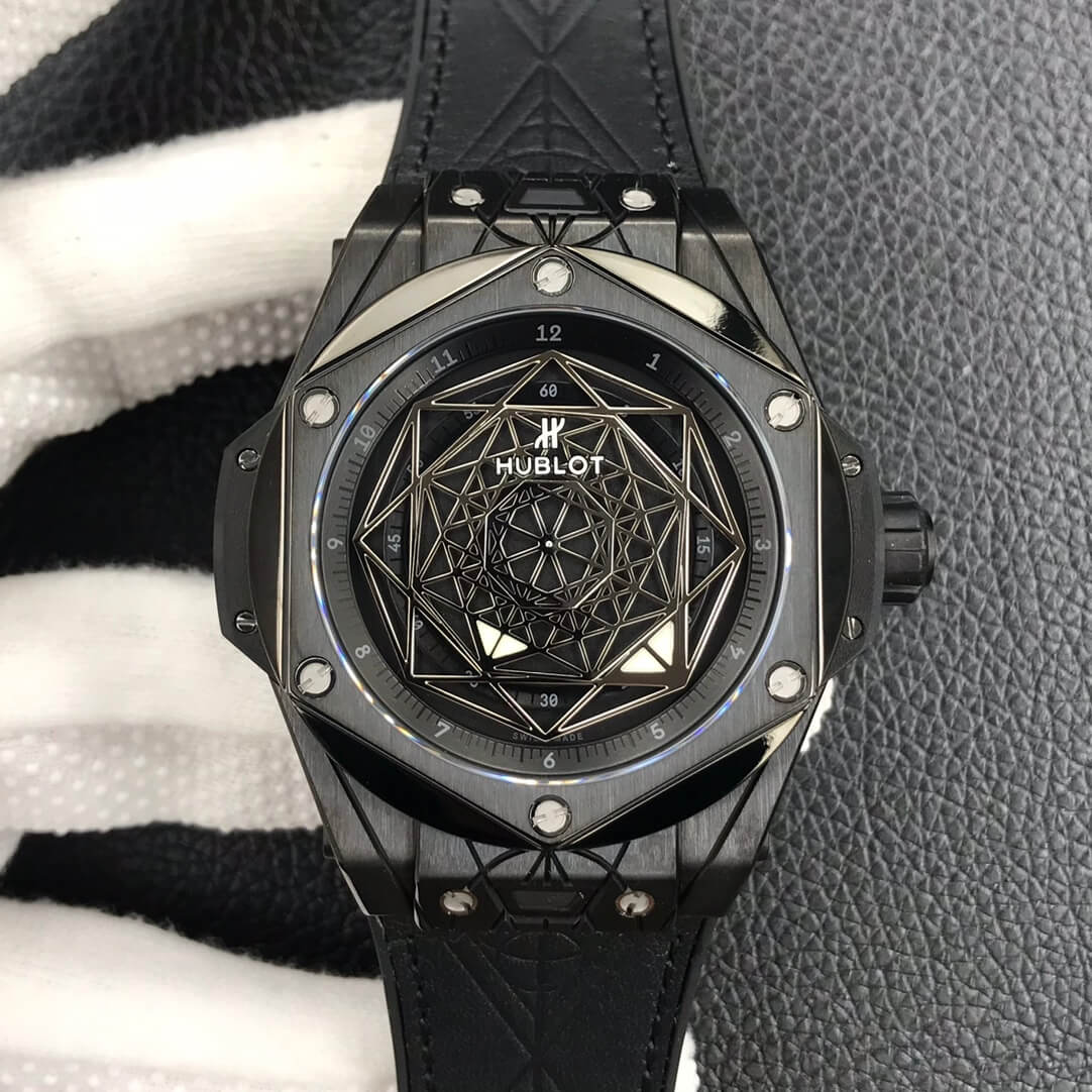 Best Replica Replica Hublot Big Bang 415.CX.1112.VR.MXM18 1:1 Best Edition WWF Factory Black Dial - Colareps