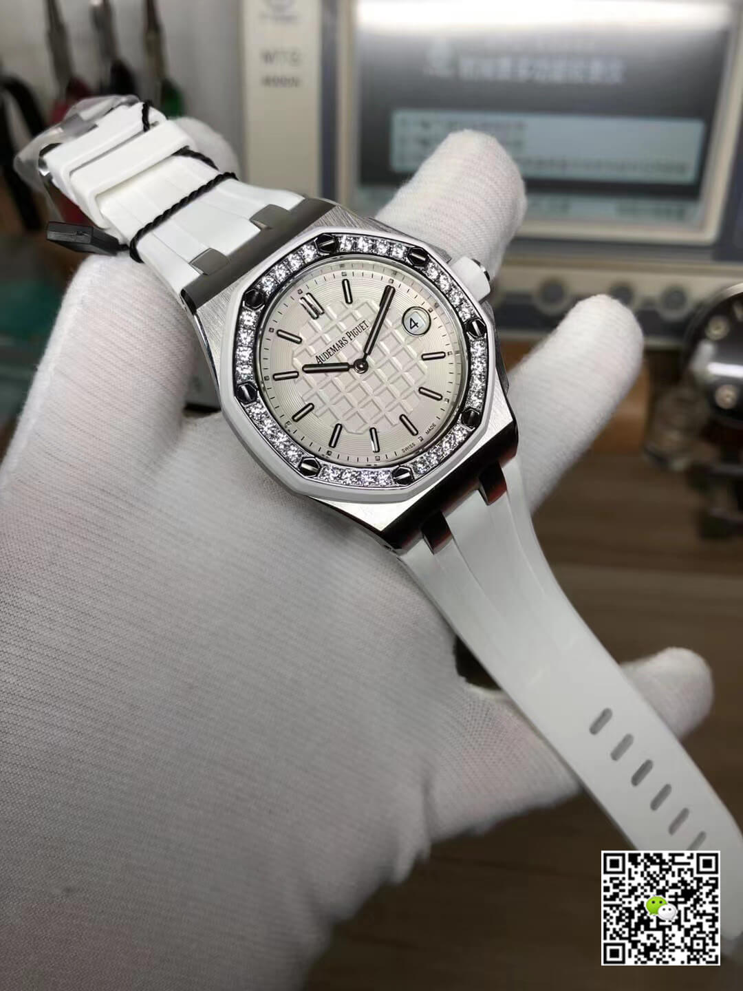 Best Replica Replica Audemars Piguet Royal Oak Offshore 67540SK.ZZ.A010CA.01 1:1 Best Edition White Dial - Colareps