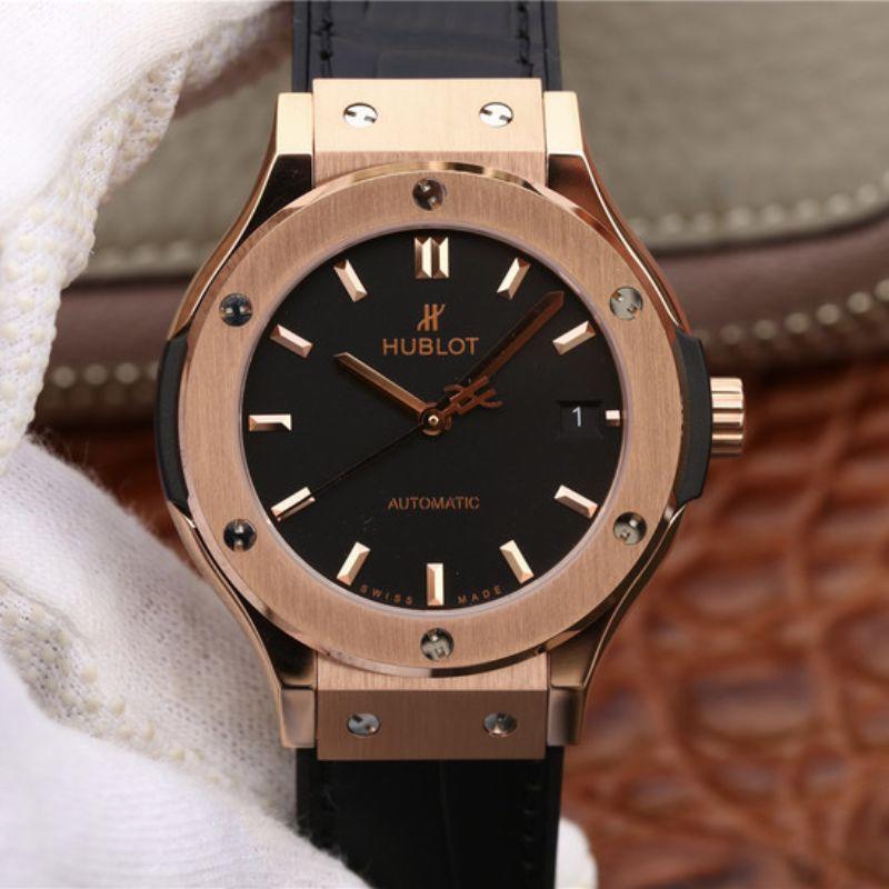Best Replica Replica Hublot Classic Fusion 511.OX.1181.LR JJ Factory Mechanical Watches 1:1 Best Edition Swiss ETA2892 Black Dial - Colareps