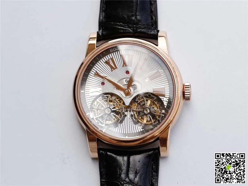 Best Replica Replica Roger Dubuis Hommage RDDBHO0562 1:1 Best Edition JB Factory Rose Gold Swiss RD100 - Colareps