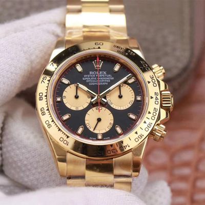 Best Replica Rolex Daytona Replica M116508-0009 1:1 Best Edition Noob Factory Black Dial Swiss ETA4130 - Colareps