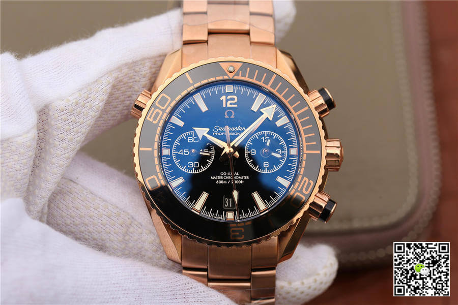 Best Replica Replica Omega Seamaster Ocean Universe Timing 232.63.46 1:1 Best Edition OM Factory Rose Gold - Colareps