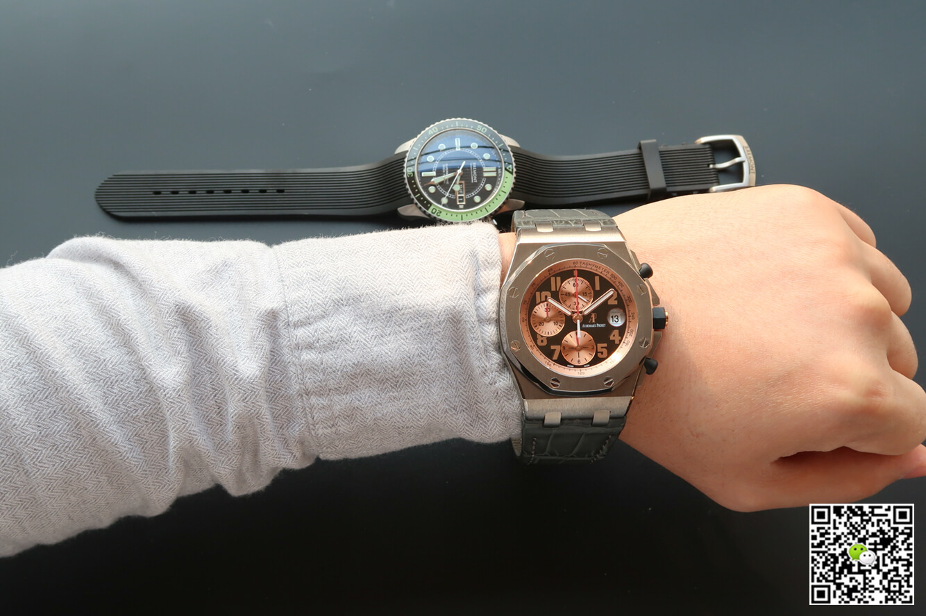 Best Replica Replica Audemars Piguet Royal Oak Offshore 26179IR.OO.A005CR.01 1:1 Best Edition JF Factory V2 Titanium - Colareps