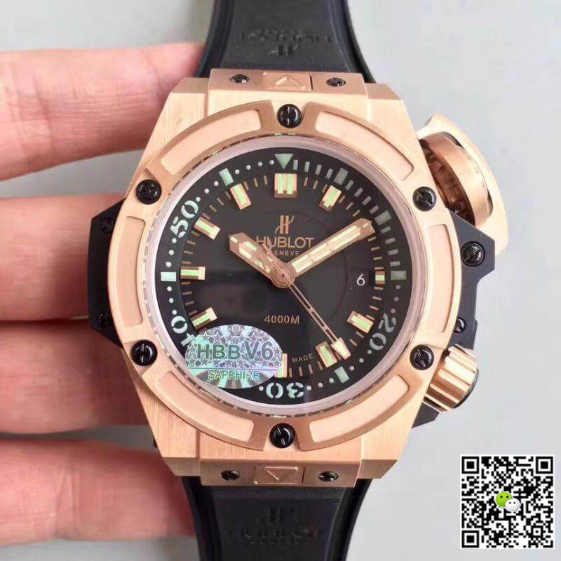 Best Replica Hublot Replica King Power Oceanographic 731.OX.1170.RX V6 Factory 1:1 Best Edition Swiss ETA7750 - Colareps