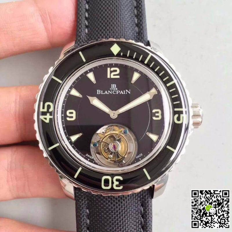 Best Replica Replica Blancpain Fifty Fathoms Tourbillon 1:1 Best Edition Swiss Tourbillon - Colareps