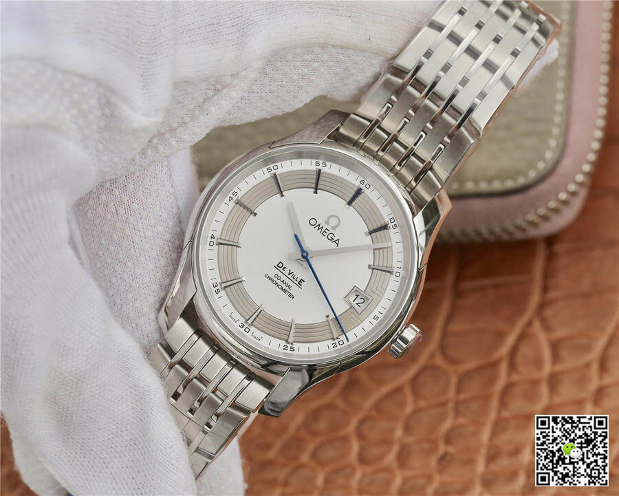 Best Replica Replica Omega De Ville 431.30.41.21.02.001 1:1 Best Edition VS Factory Silver Dial - Colareps