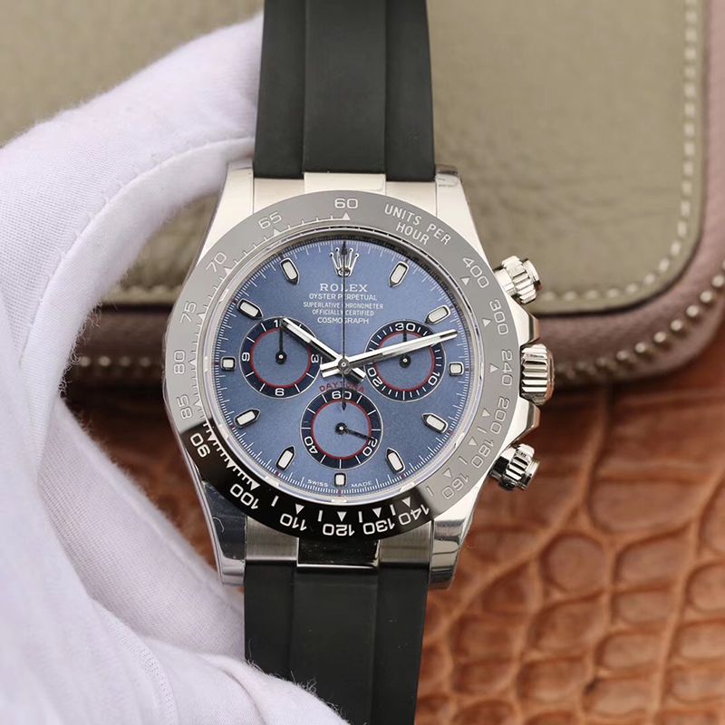 Best Replica Rolex Daytona Replica Cosmograph 116519 Noob Factory Mechanical Watches 1:1 Best Edition Swiss ETA4130 Grey Dial - Colareps