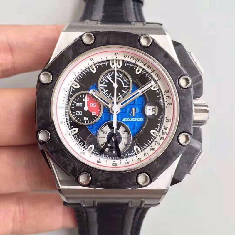Best Replica Replica Audemars Piguet Royal Oak Offshore 26290PO.OO.A001VE.01 JF Factory 1:1 Best Edition Swiss ETA3126 Blue Dial - Colareps