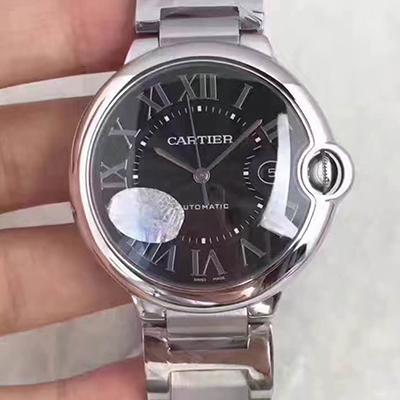 Best Replica Replica Ballon Bleu De Cartier W6920042 V6 Factory Mechanical Watches 1:1 Best Edition Swiss ETA2824-2 Black Dial - Colareps