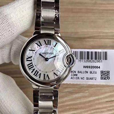 Best Replica Replica Ballon Bleu De Cartier 33 W6920084 V6 Factory 1:1 Best Edition Swiss Ronda Quartz - Colareps