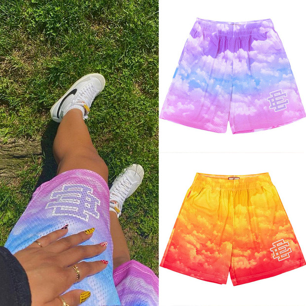 Best Replica Eric Emanuel iridescent cloud shorts 2 colors - Colareps