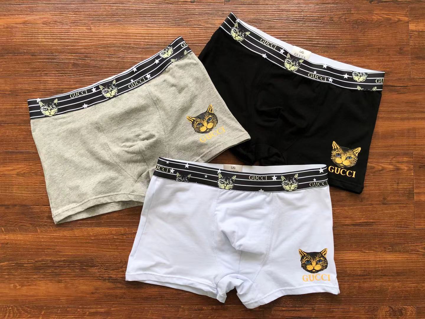 Best Replica Gucci 3-Piece Sport Underwear - Colareps