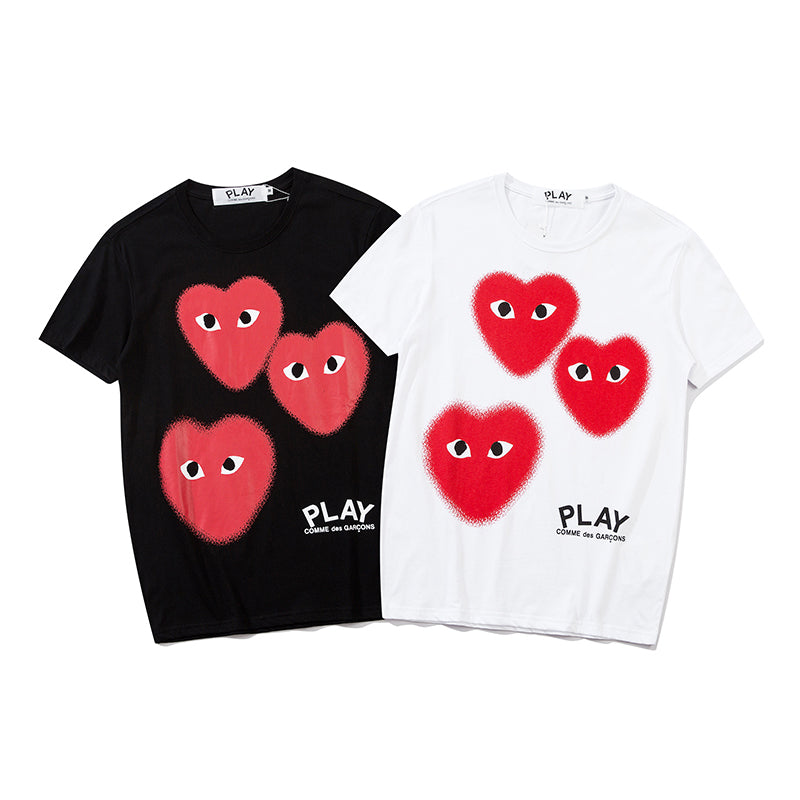 Best Replica Comme Des Garcons Play Colored Dye Tee T Shirt 2304 - Colareps
