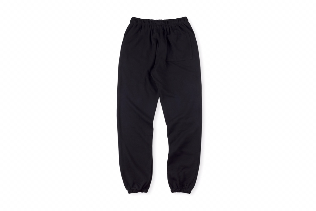 Best Replica High Street red spider web solid black foam printed  sweatpants - Colareps