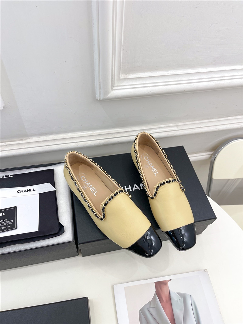 Best Replica Chanel catwalk style chain deep mouth shoes - Colareps