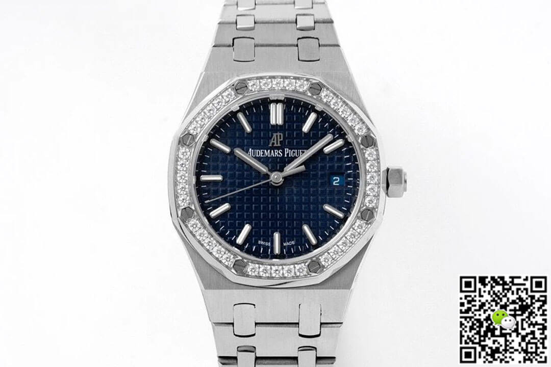 Best Replica Replica Audemars Piguet Royal Oak 77351ST.ZZ.1261ST.01 1:1 Best Edition 8F Factory Blue Dial - Colareps