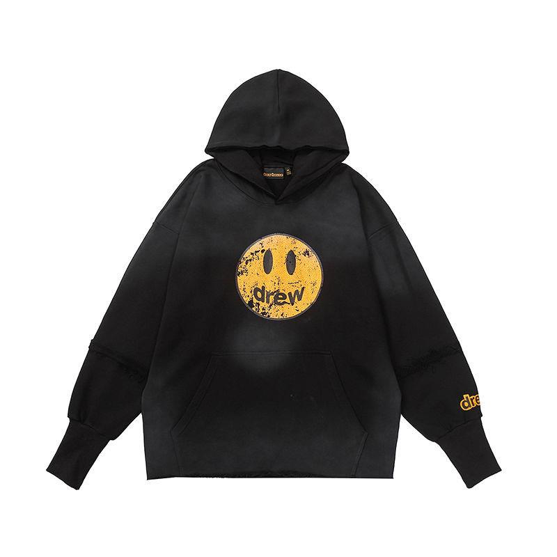 Best Replica Drew House Black Crack Hoodie - Colareps