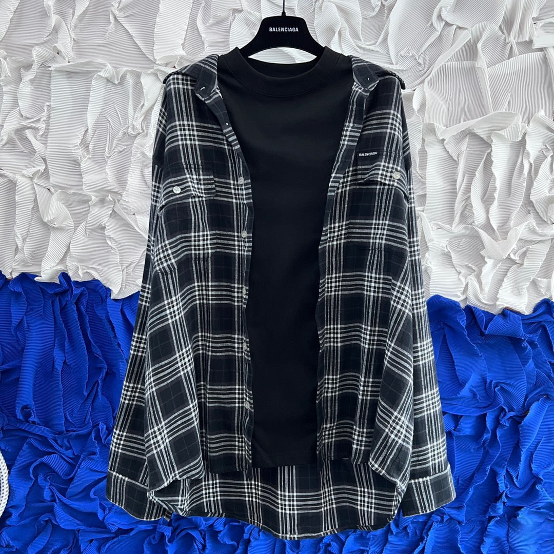 Best Replica Balenciaga Long Sleeve Shirt - Colareps