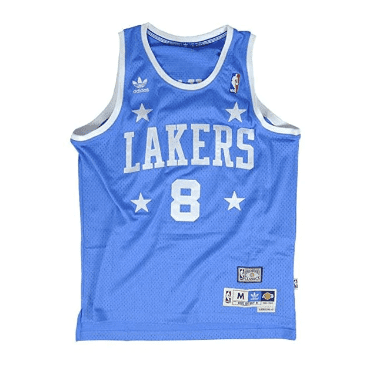 Best Replica KOBE BRYANT LOS ANGELES LAKERS BLUE THROWBACK JERSEY - Colareps