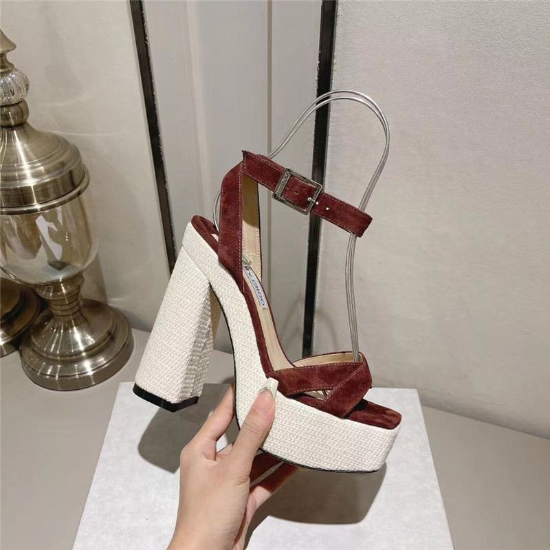 Best Replica Jimmy Choo Fashion Heel Sandals - Colareps