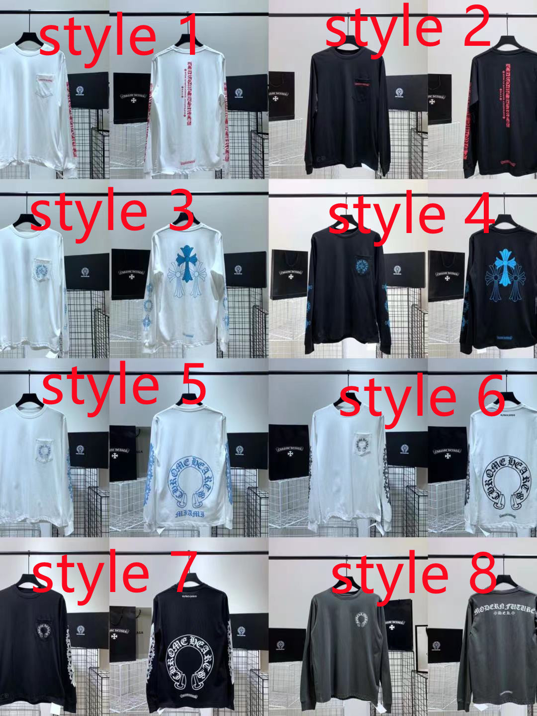 Best Replica Chrome Hearts Long Sleeve Shirt - Colareps