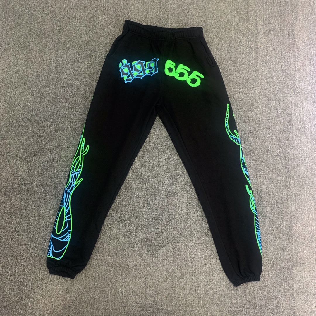 Best Replica Young Thug Sp5der-Foam 95 sweatpants- - Colareps