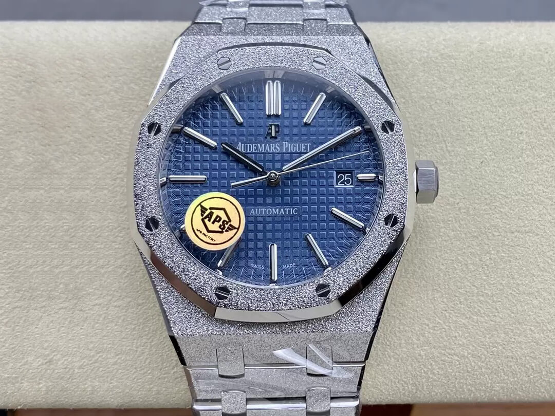 Best Replica Replica Audemars Piguet Royal Oak 15410BC.GG.1224BC.01 1:1 Best Edition APS Factory Blue Dial - Colareps