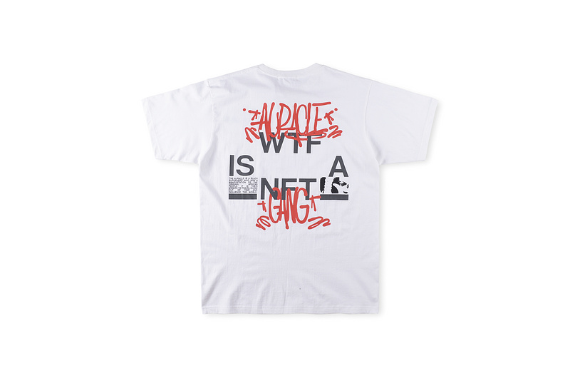 Best Replica Alien letters with printed short sleeves tee - Colareps