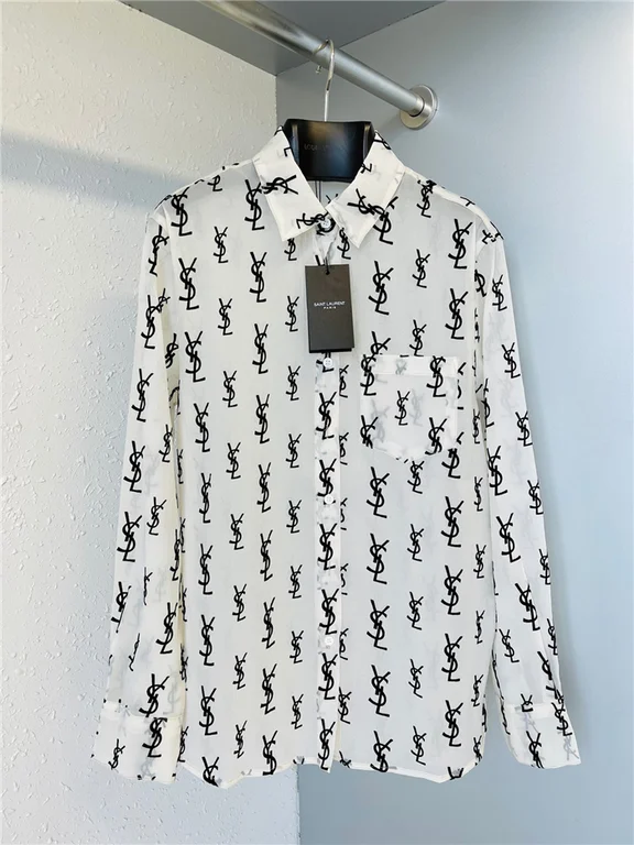 Best Replica 2022ss Saint Laurent Shirt - Colareps