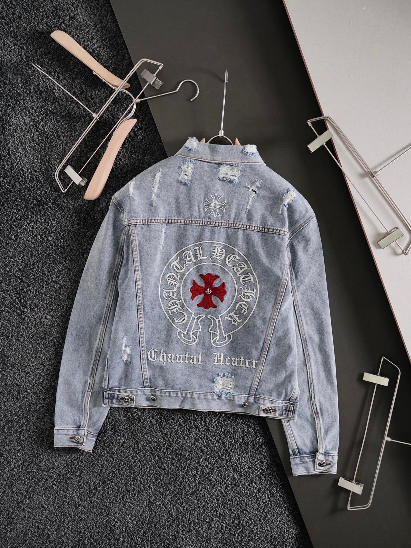Best Replica Chrome Hearts Denim Jacket - Colareps