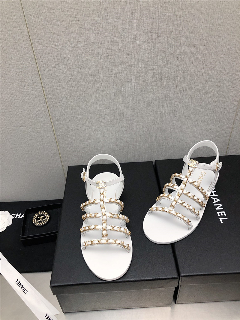 Best Replica chanel chain sandals - Colareps