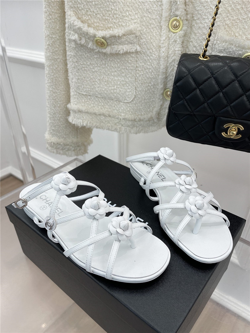 Best Replica chanel camellia sandals - Colareps