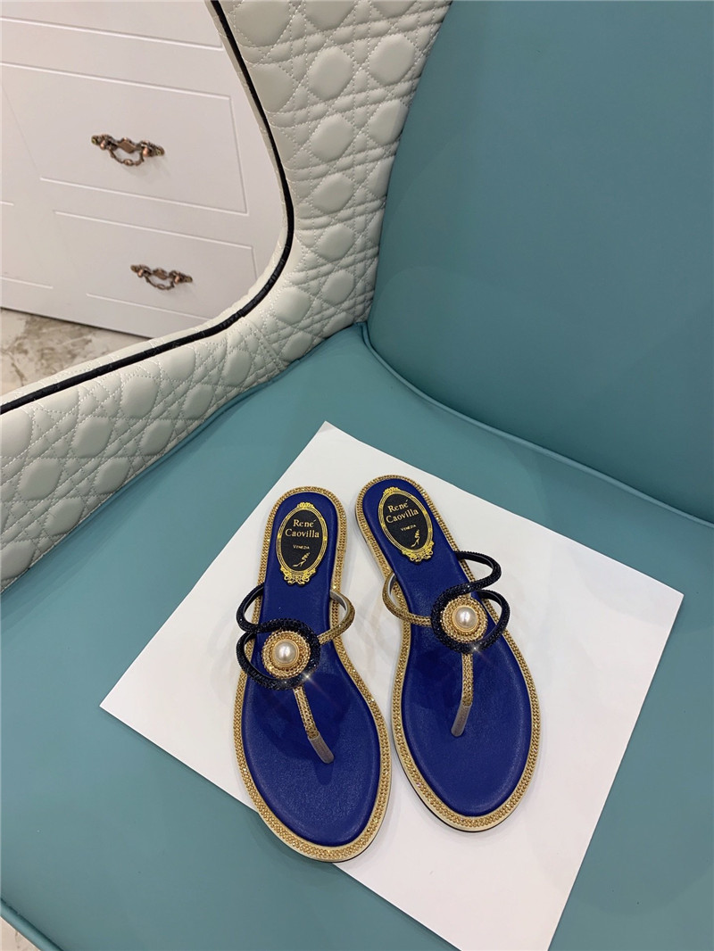 Best Replica René Caovilla slippers sandals - Colareps