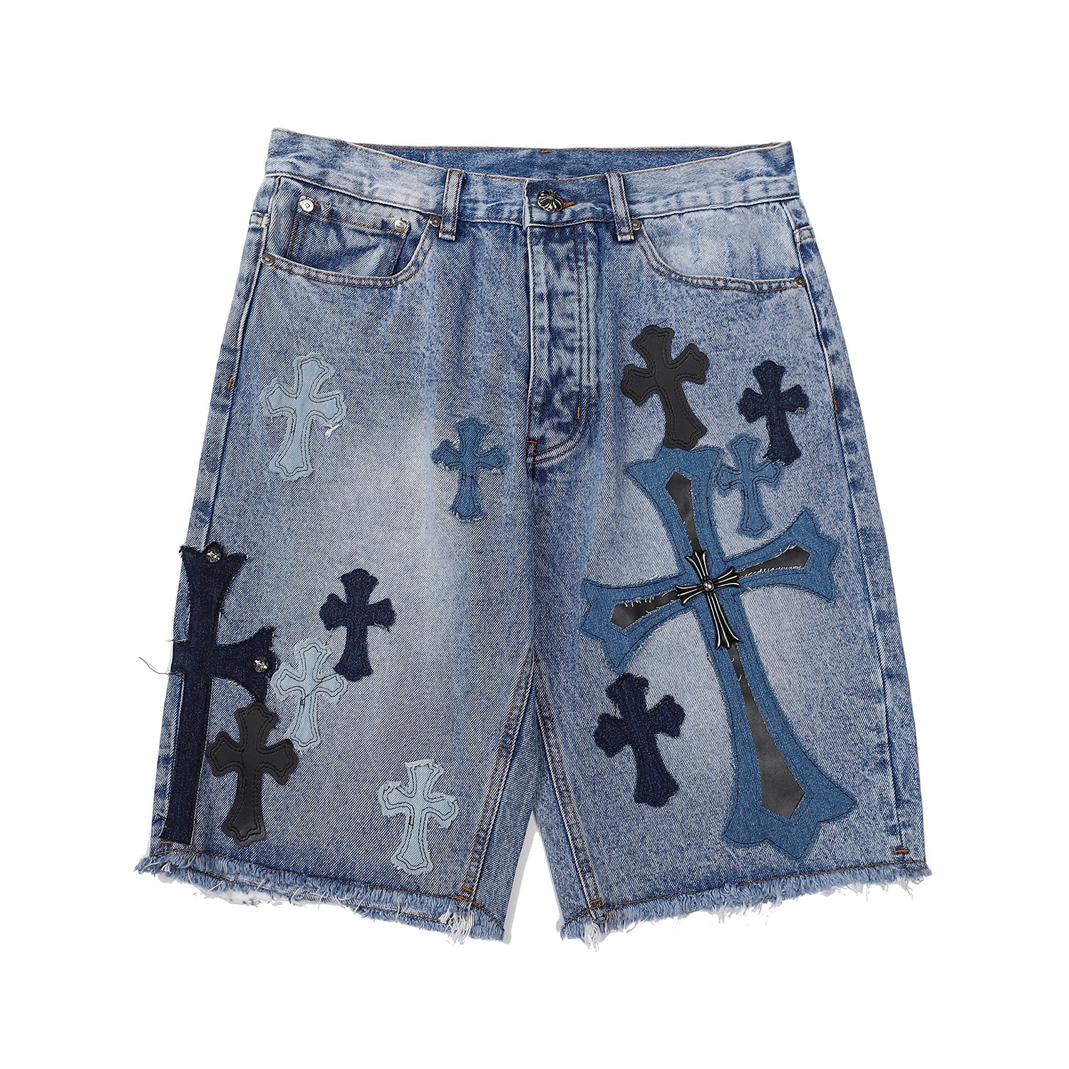 Best Replica Chrome Hearts Denim Shorts - Colareps