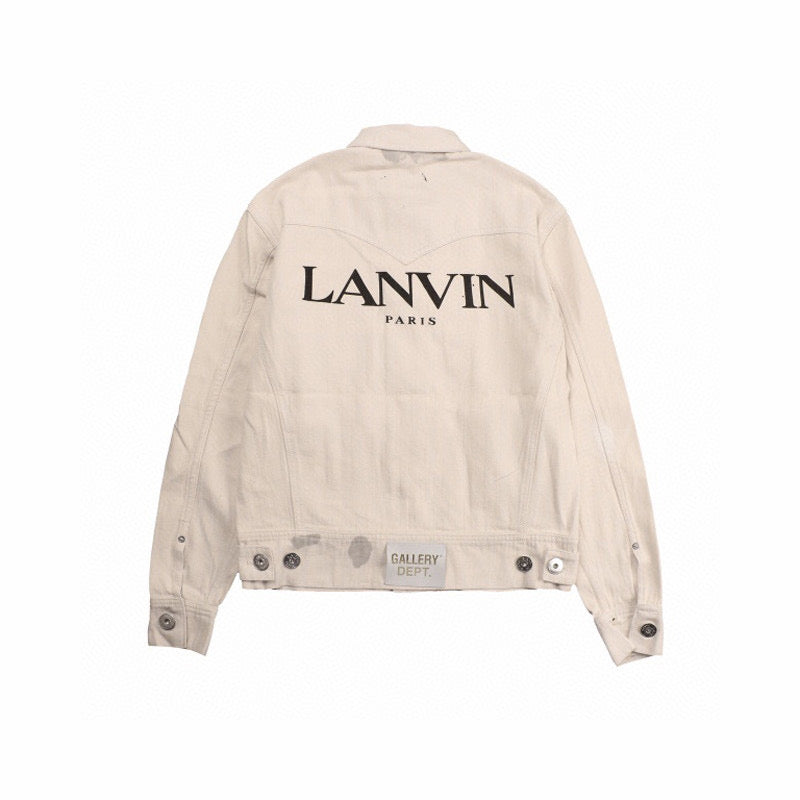 Best Replica Gallery Dept x Lanvin Denim Jacket - Colareps