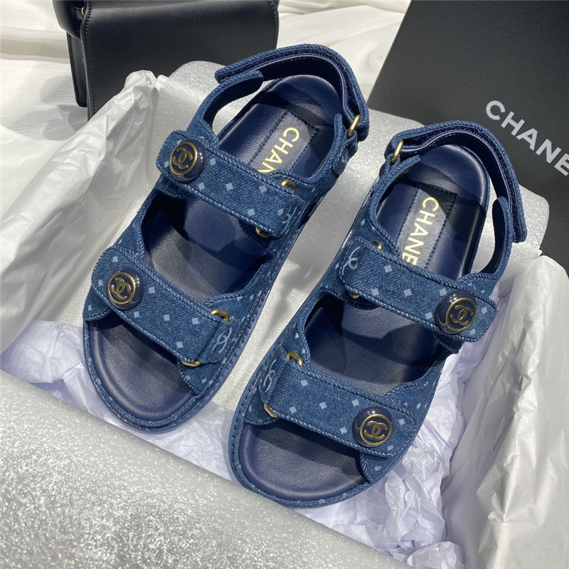Best Replica Chanel new Velcro sandals - Colareps