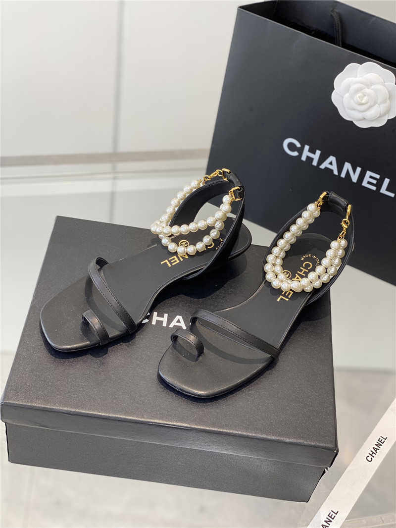 Best Replica chanel pearl sandals - Colareps