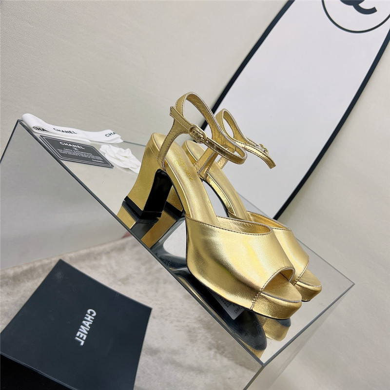 Best Replica chanel platform pumps - Colareps