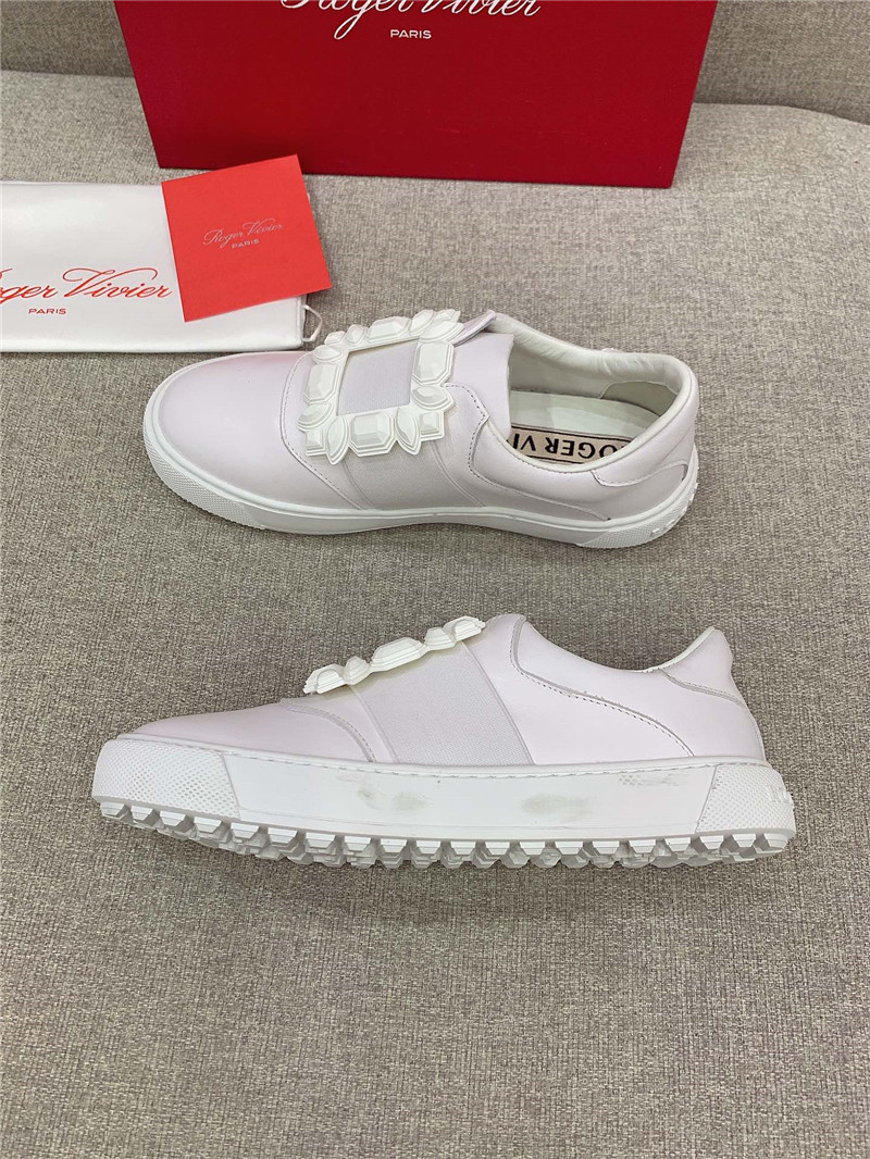 Best Replica Roger vivier new diamond buckle casual shoes - Colareps