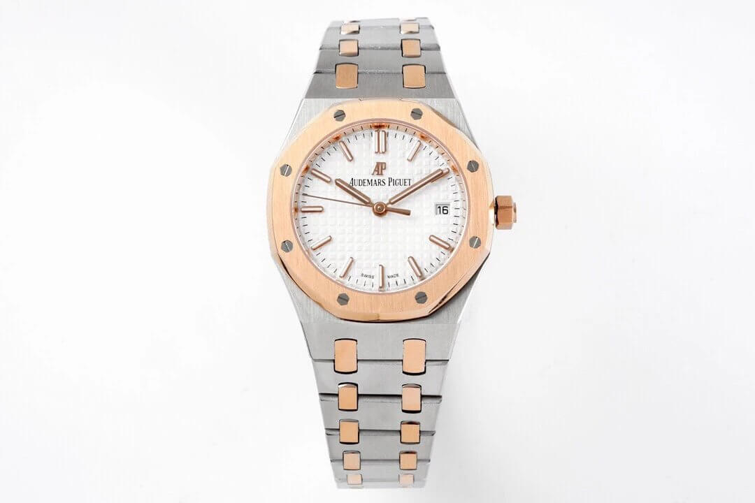 Best Replica Replica Audemars Piguet Royal Oak 77350SR.OO.1261SR.01 1:1 Best Edition 8F Factory Silver Dial - Colareps