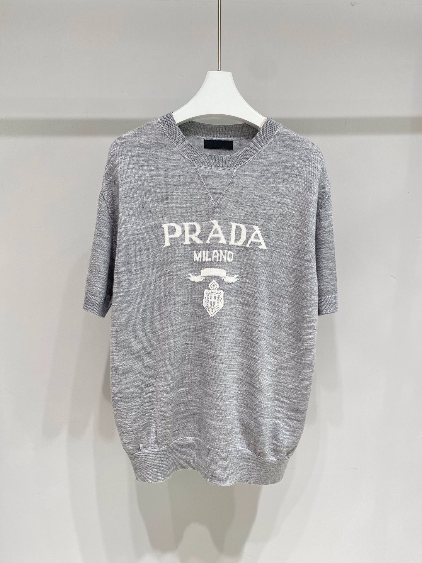 Best Replica Prada Short Sleeve Sweater - Colareps