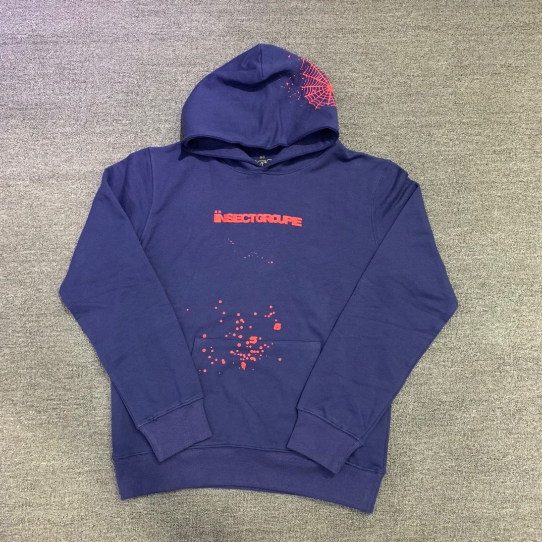 Best Replica Young Thug Sp5der-Hat cobweb hoodie - Colareps