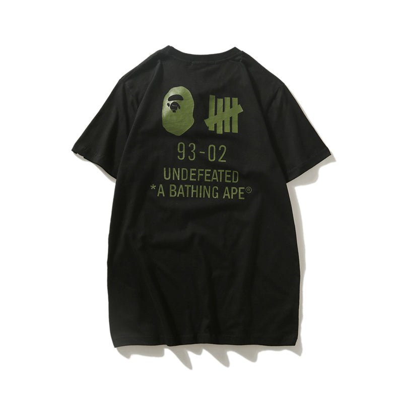 Best Replica Bape x Undefeated T Shirt Bape Camo Cotton Tee 1221 - Colareps