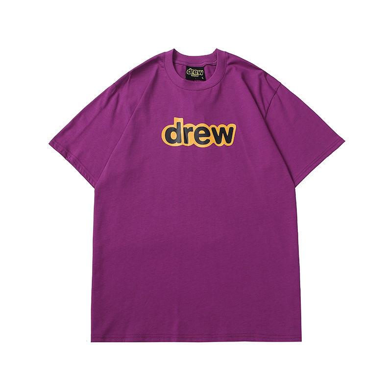 Best Replica Drew House Dark Purple Lettering Tee #22469 - Colareps