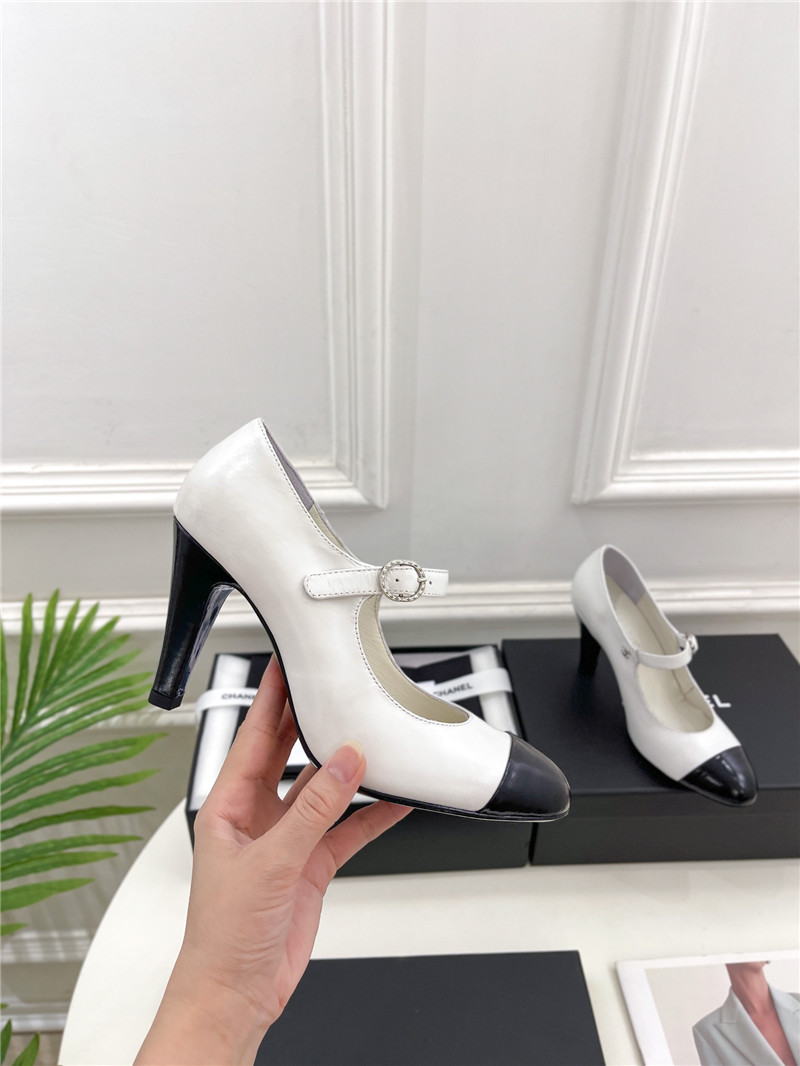Best Replica chanel catwalk style high heel shoes - Colareps