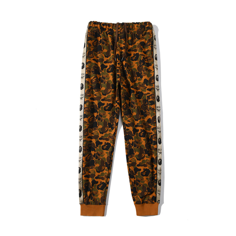 Best Replica BAPE Track Pants Sweatpants Camo HDCP8733 - Colareps