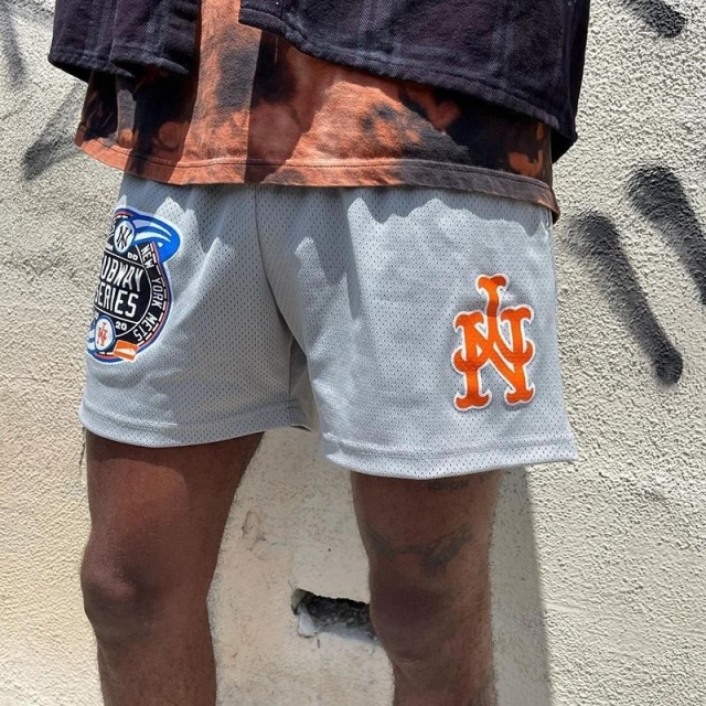 Best Replica MLB NY logo shorts 4 colors - Colareps