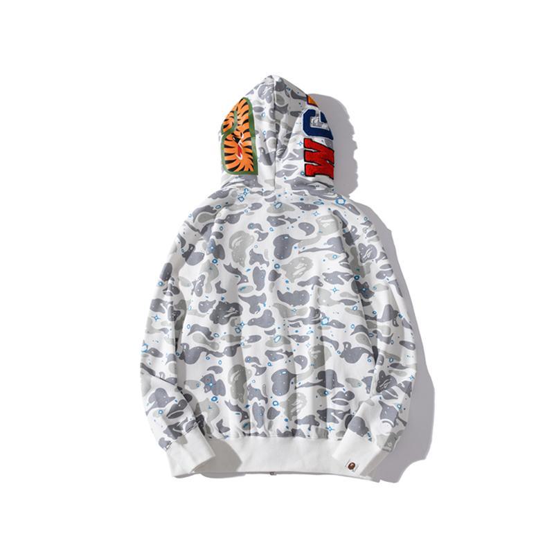 Best Replica Bape Full Zip Shark Hoodie - Colareps
