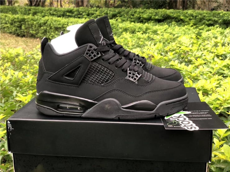 Best Replica Jordan 4  Retro Black Cat Extended size - Colareps